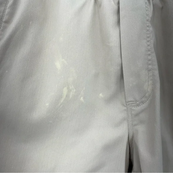 Birddog M Mens Khaki Short With Liner tan 0163 zipper pockets casual athletic - Picture 3 of 10